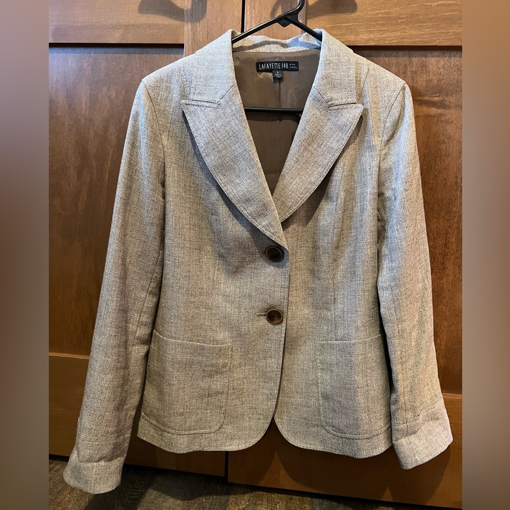 Lafayette 148 New York Women's Tan Blazer